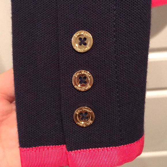 Lilly Blazer - navy with pink trim - Picture 5 of 5